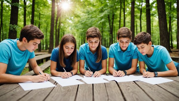 Activités variées et apprentissage à la colonie de vacances ulysseo