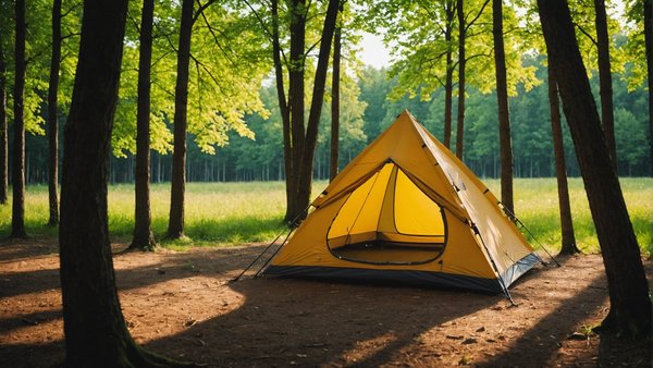 Profitez de la nature avec une tente suspendue sécurisée